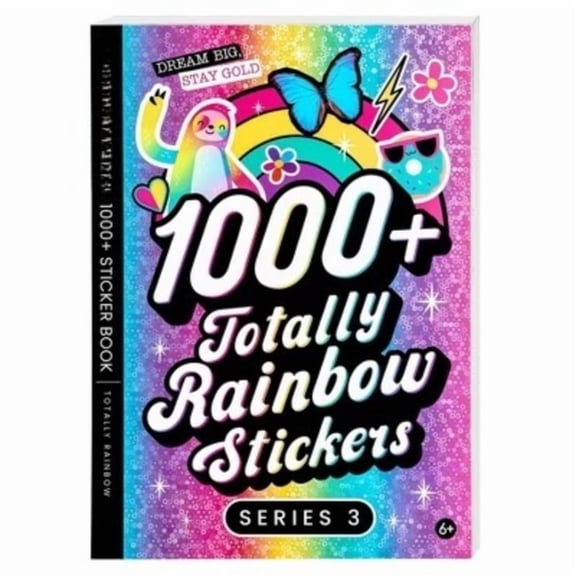 1000 Totally Rainbow Stickers
