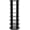 Round,7 Layer,black,pvc, variant on Rotating Shoe Rack Tower, 4-Tier Free Standing Spinning Shoe Organizer 360? Revolving Shoe Rack,Multifunctional Space-Saving Entryway Cabinet for Shoes, Books (Round,4 Layer,White,PVC)