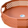 thumbnail image 1 of Xingzhi Anti-Skid Turntable Spice Rack Bathroom Storage Tray Organizer Container Orange L, 1 of 8