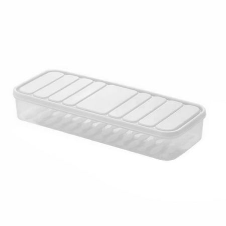 

Freezer Food Container Bins with Lid Stackable Rectangular Non-Stick Dumplings with Lid Stackable Rectangular Non-Stick Microwave Safe Food Container Bins Freezer Dumplings Kitchen White Long Terms