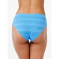 thumbnail image 3 of Joyspun Women's Seamless Hipster Panties, 3-Pack, Sizes XS to 3X, 3 of 3