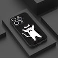 thumbnail image 4 of ¡Protege tu iPhone con una divertida y elegante funda plateada mate de doble capa!, 4 of 4