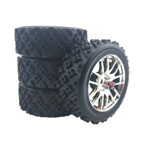 4 Uds 12mm rueda quitar Control de carreras de goma DIY actualización 1:18 1/18 1:16 1/16 neumáticos juego de piezas de repuesto para coche CUTICAT Llantas de rueda de coche RC