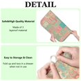 thumbnail image 6 of Pioneer Flower Floral Print Pattern Kitchen Dish Drying Mat 1 Pack, Ultra Absorbent Microfiber Drainer Mat, 16"x18", 6 of 6