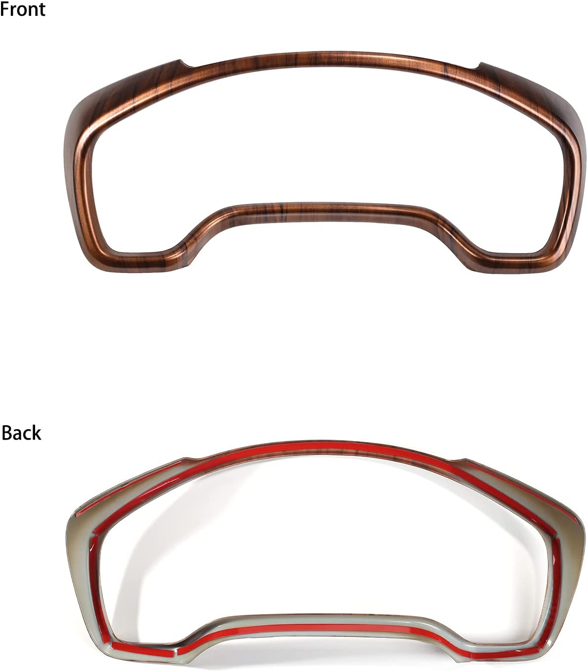 Peach Wood Grain Dashboard Trim Cover For Honda CR-V 2017-2022 (Xotic Tech)