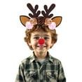 thumbnail image 4 of Christmas clothes Christmas decorations K'ids Reindeer Elegant Style Outfit For Holiday Parties And Festive Events santa suit, 4 of 9