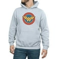 thumbnail image 3 of DC Comics Mens Wonder Woman Circle Logo Hoodie, 3 of 5