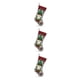 thumbnail image 4 of Yuarrent Calcetín de Navidad Decoración sin rostro Colgante Bolsa de media de felpa de Navidad Adorno de fiesta Regalo de Año Nuevo Chimenea Type1 NO1, 4 of 6