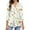 H, variant on RKSTN Women's Casual Boho Floral Print V Neck Long Sleeve Autumn Floral Printing Tops Loose Blouses Shirts