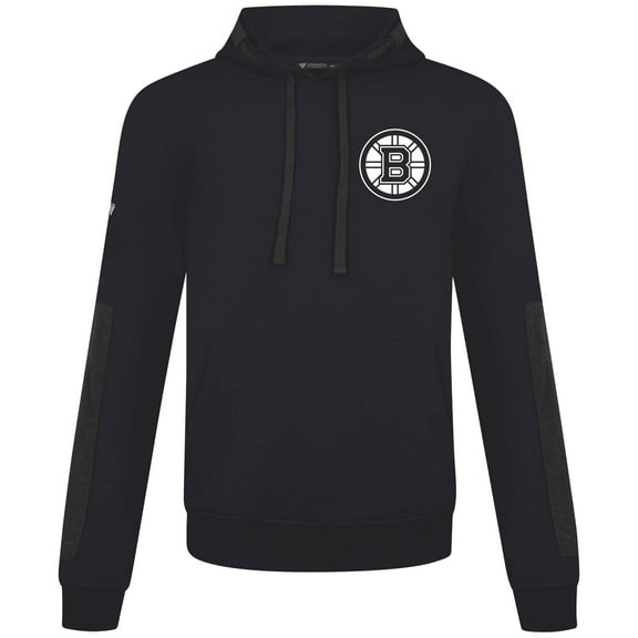 Men's Levelwear  Black Boston Bruins Bombay Response Pullover Hoodie