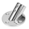 thumbnail image 3 of 45 Degree Round Tube Base Hand Rail Railing Fitting 316 Stainless Steel Marine Boat Hardwares22mm/0.9in, 3 of 5