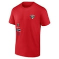 thumbnail image 2 of Men's Fanatics Red Florida Panthers Represent T-Shirt, 2 of 3