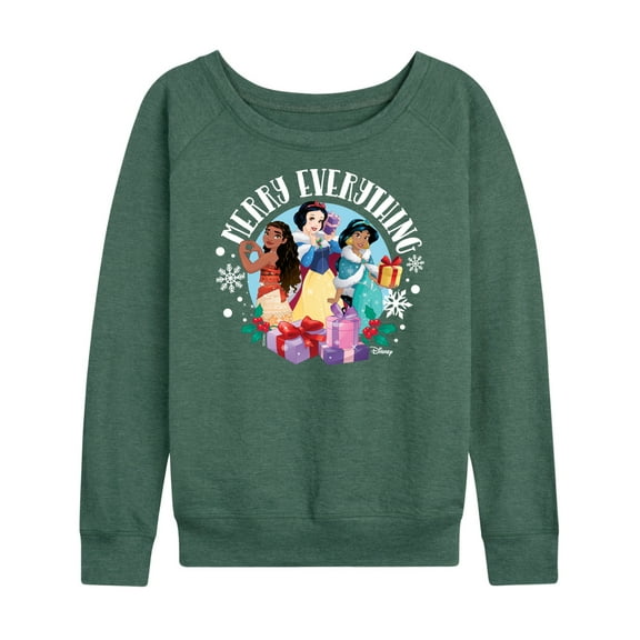 Disney - Merry Everything - Women's Lightweight French Terry Long Sleeve Shirt