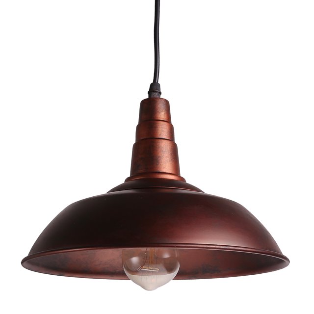 Industrial Vintage Loft Light Retro Lámpara Colgante Sconce Factory Edison Lámparas De Techo Diámetro 26 Cm / 10.2 " Guardurnaity HA025576-00