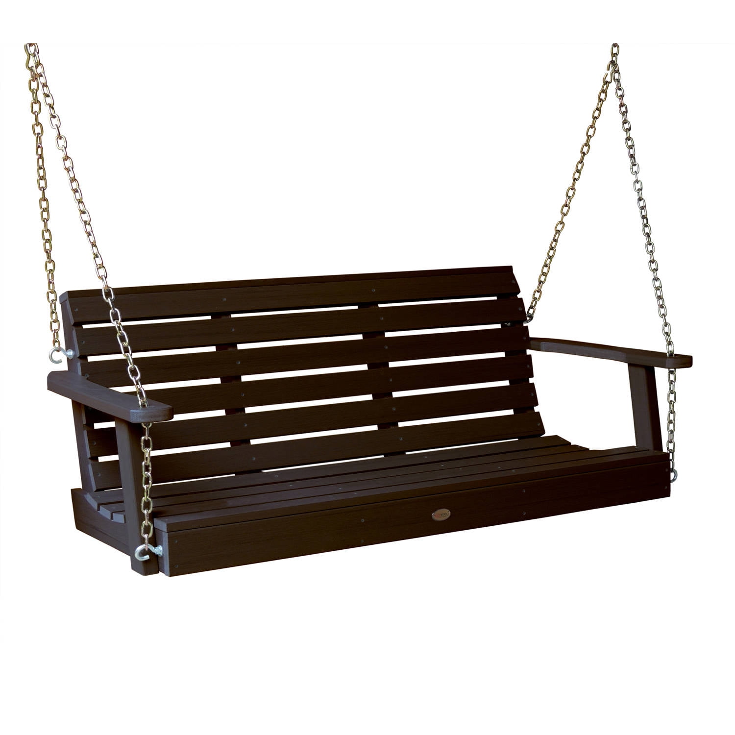 highwoodÂ® EcoFriendly Recycled Plastic Weatherly Porch Swing, 5