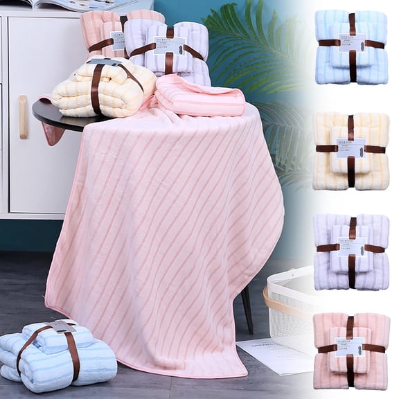 Hand Towels Skegnu Bath Towel Bathroom Set Deluxe Bath Towel Ultra Soft Cotton Towel Set High Absorbent Towel Includes 1 Bath Towel 27.5X55 Inches And 1 Towel 13.5X29.5 In Towels for Bathroom