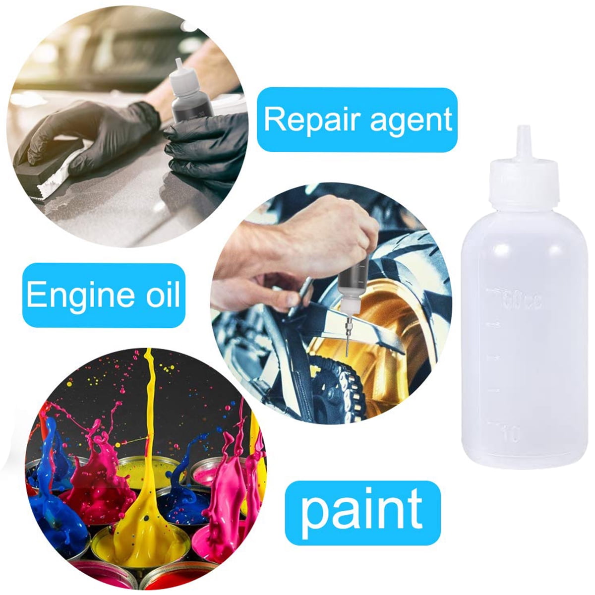 Darice Ultrafine Precision Needle Tip Applicator Bottle for  Paints/Inks/Glues - 877055001173