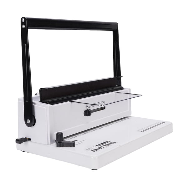 Coil Spiral Binding Machine 20 Sheet Punching 34 Square Holes 140 Sheet Binding Capacity Coil Binding Machine