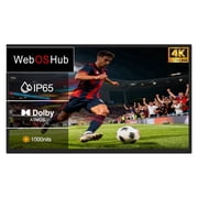 360SPB® 55" Outdoor Smart TV for Patio, 4K UHD Waterproof Television With LG WebOS Hub, 1000 Nits IP65 for Partial Sun