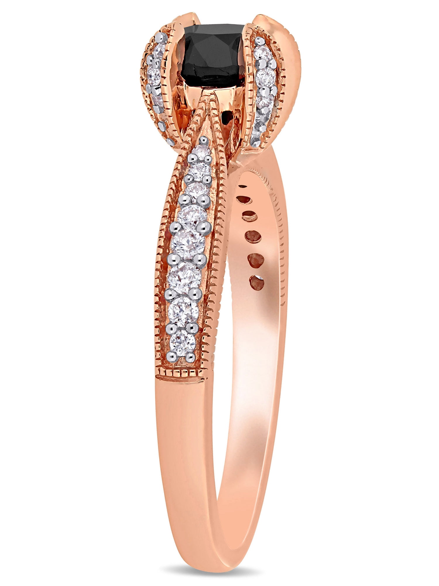 Everly Women's Diamond 14K Rose Gold Engagement Ring