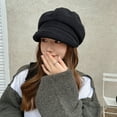 thumbnail image 5 of Bovemsi Beret Hats for Women Newsboy Cap Visor Soft Panels Vintage Cabbie Hat Girls Artist Beret Cap, 5 of 7
