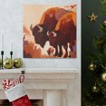 thumbnail image 6 of Bison in Art Deco - Canvas, 6 of 10