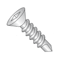 thumbnail image 1 of #8 x 1 1/4" Self-Drilling Screws / Square / Flat Head / 410 Series Stainless Steel / #2 Point (Quantity: 4000 pcs), 1 of 1
