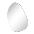 thumbnail image 3 of TEHOME Bertlinde Contemporary and Farmhouse 30 x 22" Chrome Metal Framed Asymmetrical Mirror Irregular Mirror, 3 of 8