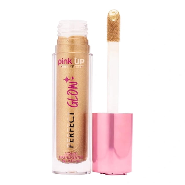 Perfect Glow Iluminador Líquido Larga Duracion Pink Up Varios Tonos amarillo