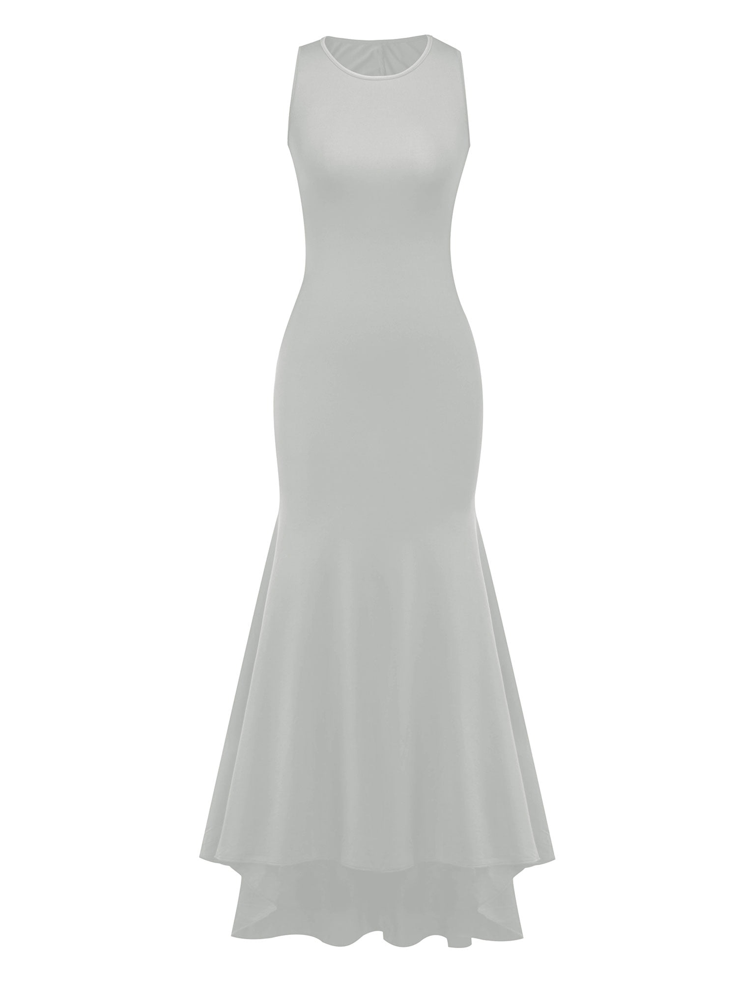 wrap maxi evening dress