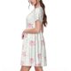 thumbnail image 2 of Easygdp Cute Pigs para Vestido Transpirable de Mujer, Vestido Suelto de Manga Corta con Pliegues y Bolsillos para el Verano, 2 of 6
