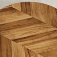 thumbnail image 6 of Juiluna Round Coffee Table 30" Center Table, 2-Tier Coffee Table Industrial Accent Tables with Adjustable Feet, Living Room Tables with Storage Shelf and Designed Wood Grain, Easy Assemble, 6 of 7