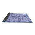 thumbnail image 2 of Ahgly Company Indoor Rectangle Abstract Blue Modern Area Rugs, 2' x 3', 2 of 4