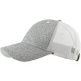 thumbnail image 4 of Glitter Meshback Ponytail Messy High Bun Adjustable Washed Cotton Baseball Cap, 4 of 7