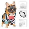 thumbnail image 3 of Bingfone Colorful Llama Dog Clothes Hoodie, Pet Winter Coat,Puppy Sweatshirts For Small Dogs Boy Girl,Suitable For All Breeds-Small, 3 of 8
