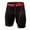 Black-Red, variant on Ochine Men's Compression Shorts Quick Dry Funny Letter Performance Tights Short Pants Athletic Leggings for Running Workout Running Sports, S-2XL