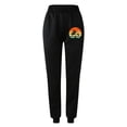 thumbnail image 6 of qolati Womens High Waisted Sweatpants Elastic High Waisted Joggers Casual Loose Sport Pants with Pockets Cinch Bottom Trousers, 6 of 6
