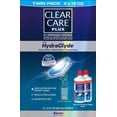 thumbnail image 3 of CLEAR CARE PLUS Cleaning & Disinfecting Contact Lens Solution with Case, 12 fl oz, Twin Pack, 3 of 9