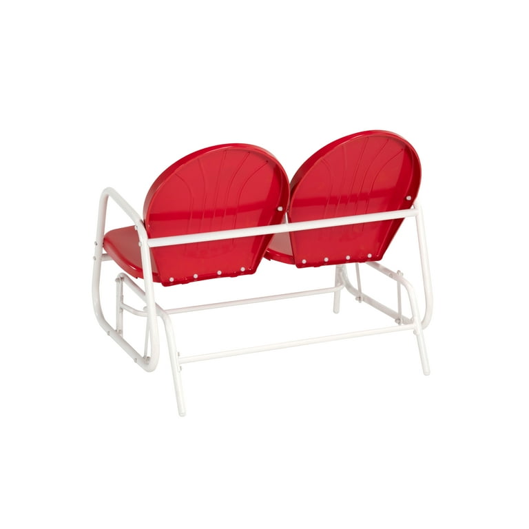 Isabela metal retro glider bench hotsell