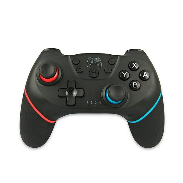 Controlador inalámbrico BT Game Joystick Gamepad con mango ergonómico de 6 ejes