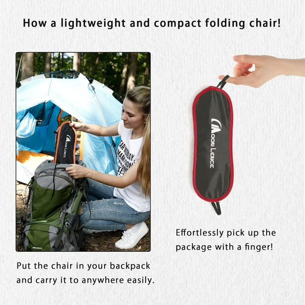 Moon lence outdoor ultralight portable folding chairs cheap
