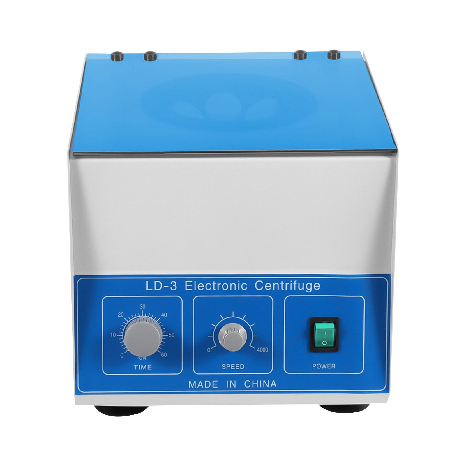 6*50ml LD-3 Desktop Electric Benchtop Centrifuge Lab Medical Practice 4000rpm with Timer 110V