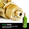 thumbnail image 2 of HAHDAXIA Oxygen Regulator Welding Gas Gauges CGA 540 Inlet Oxy for Victor Torch Cutting Kit, 2 of 6