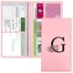 thumbnail image 1 of Yeecase Soporte Para Registro Y Seguro De Auto Porta Documentos De Auto Con Cierre Rosa Con Letras Funda Billetera Auto Vehículo Accesorios Para Auto Para Mujeres Y Hombres, 1 of 5