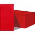 thumbnail image 1 of Shiyou - Serviettes en Papier Rouges Sensation Lin Invité Serviettes Jetables en Tissu pour Salle de Bain, Fête, Mariages et Événements-7.87 Pouces x 15.75 Pouces,50 Pack, 1 of 4