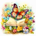 thumbnail image 1 of Kit Lectura Mariposa Con DIY 5D Del 40x40cm, 1 of 9