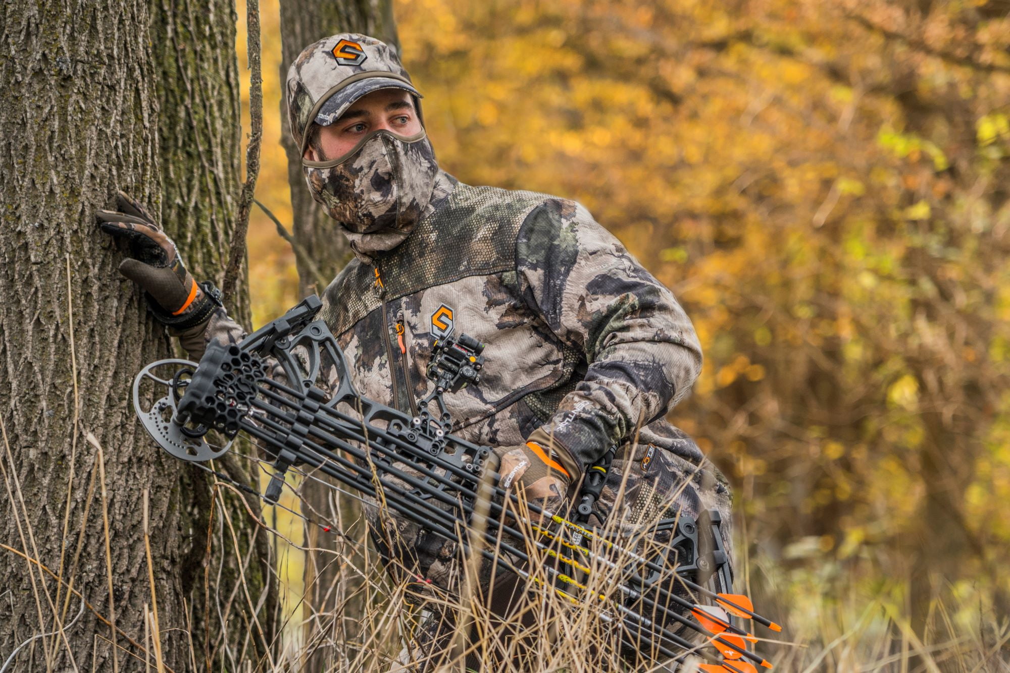 ScentLok Lightweight Camo Hunting Headcover