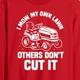 thumbnail image 2 of Instant Message - Others Don't Cut It - Men's Long Sleeve T-Shirt, 2 of 5