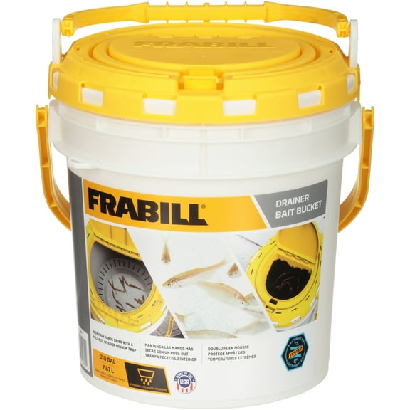 Frabill Drainer Bait Bucket 4800