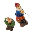 thumbnail image 2 of 2 Uds Gnomos De Jardín Buena Suerte Impermeable A Prueba De Sol Figuras De Gnomos En Miniatura De Resina Gnomos Adornos De Césped para Patio, 2 of 14